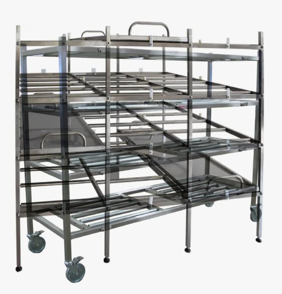 Mortuary Storage Rack ( Body Tray 12 )