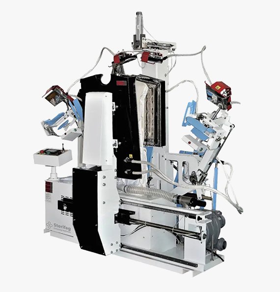 Shirt, Collar & Sleeves Integrated Pressing Machine